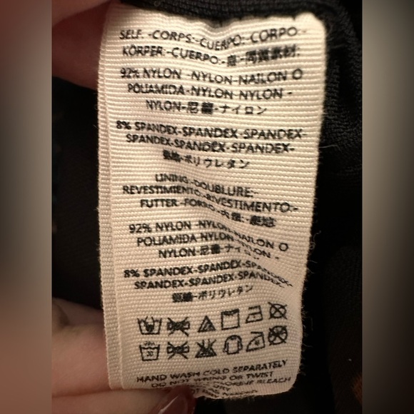 FREE PEOPLE Black Wildflower Honey Floral Stretch Mesh Blouson Ruffle Top - Picture 8 of 8